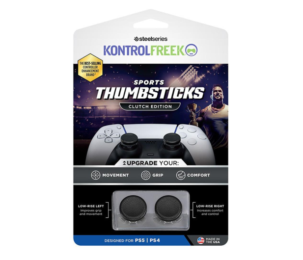 KontrolFreek Sports Clutch Black Clear Kit PS5 - 1287906 - zdjęcie 3